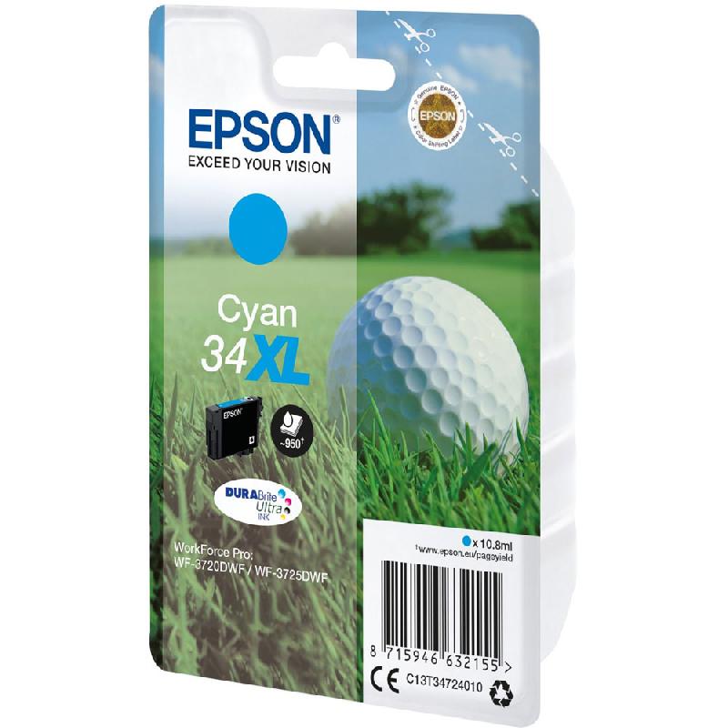 CARTOUCHE D'ENCRE ORIGINALE EPSON 34 XL 