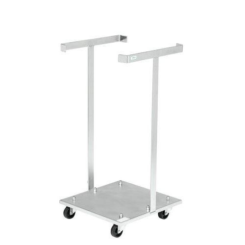 CHARIOT DE COLLECTE - GALVANISÉ AVEC BASE RENFORCÉE - KONGAMEK