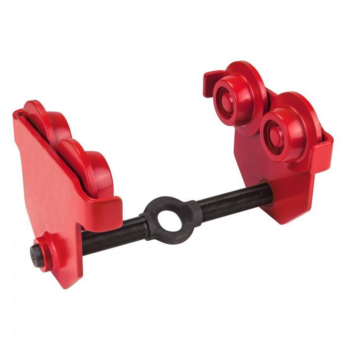 Chariot porte palan 500 kg - réglable de 40 à 220 mm_0