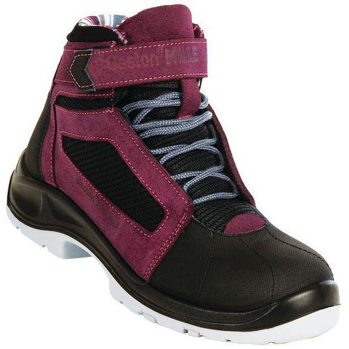 CHAUSSURE DE SÉCURITÉ AIR TOP LADY AUBERGINE S1P SRC ESD 41 - GASTON MILLE