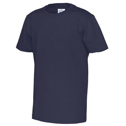 COTTOVER T-SHIRT MANCHES COURTES COL ROND ENFANT - CERTIFIÉ GOTS MARINE - TAILLE 10 ANS