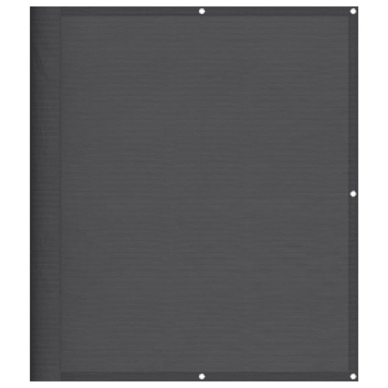 Écran de balcon anthracite 120x1000 cm 100% polyester oxford Modèle Terrasse Phi - 4000062_0