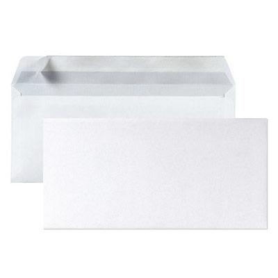 ENVELOPPES 110 X 220 MM 1ER PRIX - BLANCHES - AUTOADHESIVES - 80 G - BOÎTE DE 500