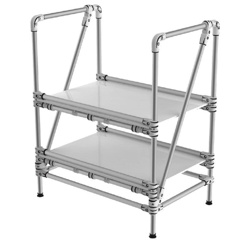 Etagère réglable avec rebords_0