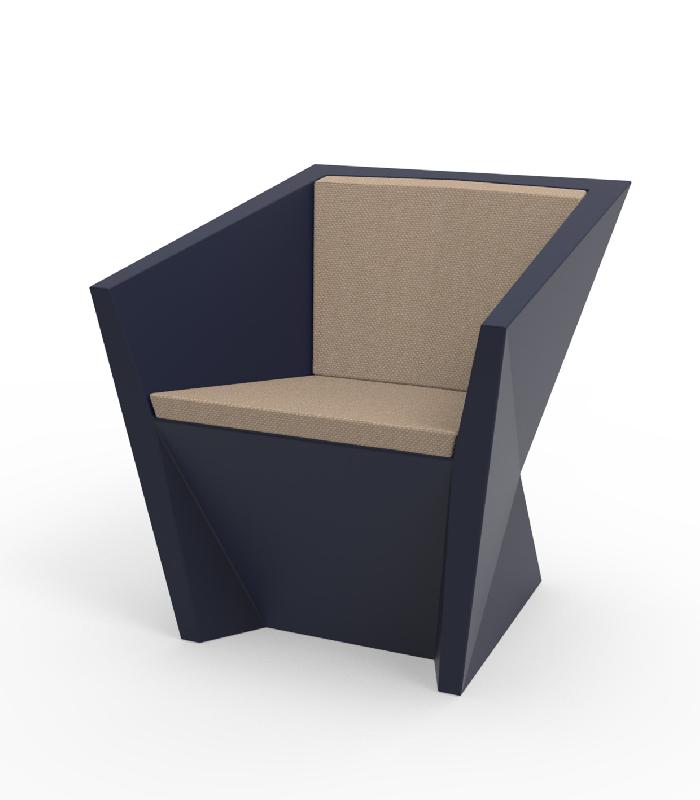 Fauteuil design in & out FAZ - bleu_0