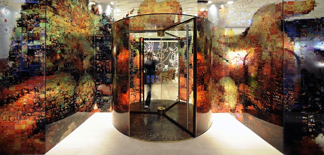 Vitrophanie pour vitrine