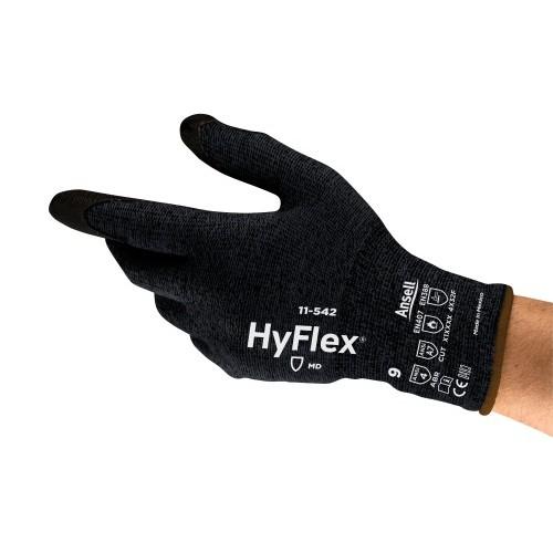 GANTS ANTI-COUPURES - RÉSISTANCE À LA CHALEUR - HYFLEX® 11-542 -T9 ANSELL