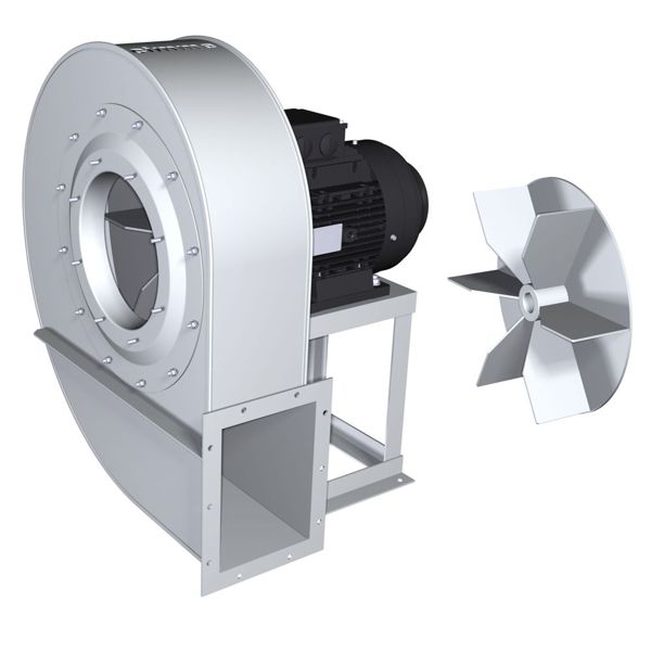 Gbx - ventilateur centrifuge industriel - Cimme - dimensions 400/1120 - débit 22 à 900 m³/min - moteur 4 à 110 kW_0