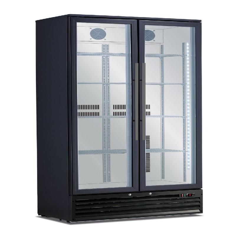 KLIMAITALIA Un frigo à vin ventilé. 200 bouteilles. Intérieur inox miroir. LED. Thermostat élect.. T° 0°C/+10°C. Mod. CLW500XH - 3961_0