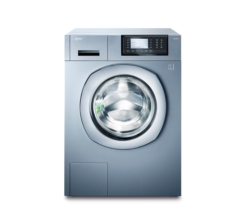 Lave-linge professionnel - Merker - 1106794 - 8 kg, essorage 1600 tr/min, tambour inox 3D, Smart-Control_0