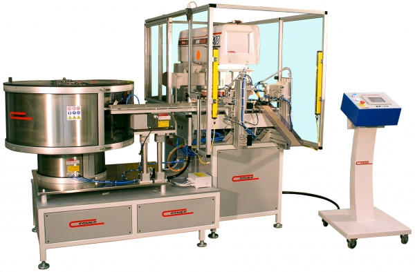 Machine de tampographie automatique - impression inserts pour cintres - 4 couleurs - productivité 2 500 pièces/heure_0