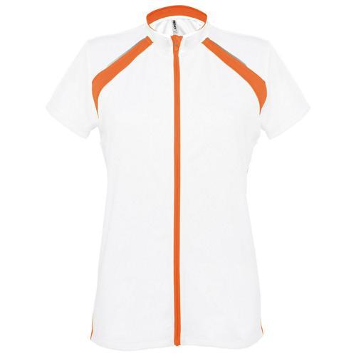 MAILLOT CYCLISME ENDURO FEMME BLANC