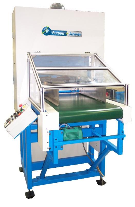 Massicot automatique haute cadence pour découpe matières souples - Suteau-Anver - 650 mm - 0 à 130 coups/mn_0