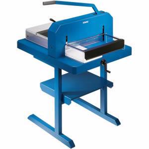 Massicot manuel Dahle 848 avec stand - Découpe précise jusqu'à 800 feuilles - Format A3+_0