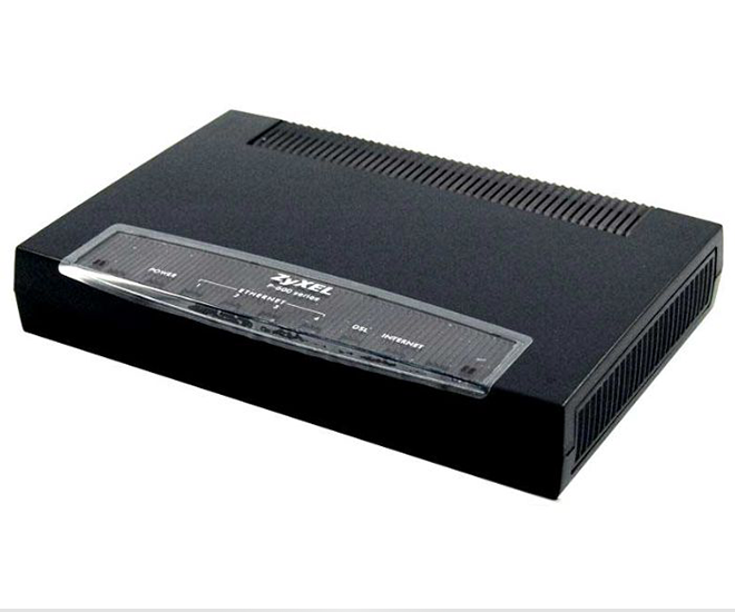 Modem routeur ADSL2+ ZyXEL P-661H - Firewall, 2 VPN, switch 4 ports 100BT_0