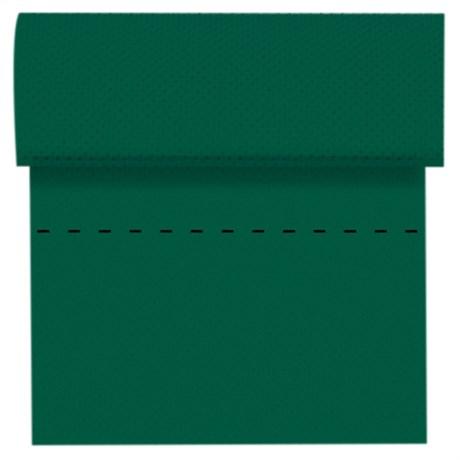 NAPPE SPUNBOND NON-TISSÉ TÊTE À TÊTE PRÉ-DÉCOUPÉE 120CM 0.40X48 M PP VERT JAGUAR (VENDU PAR 6)