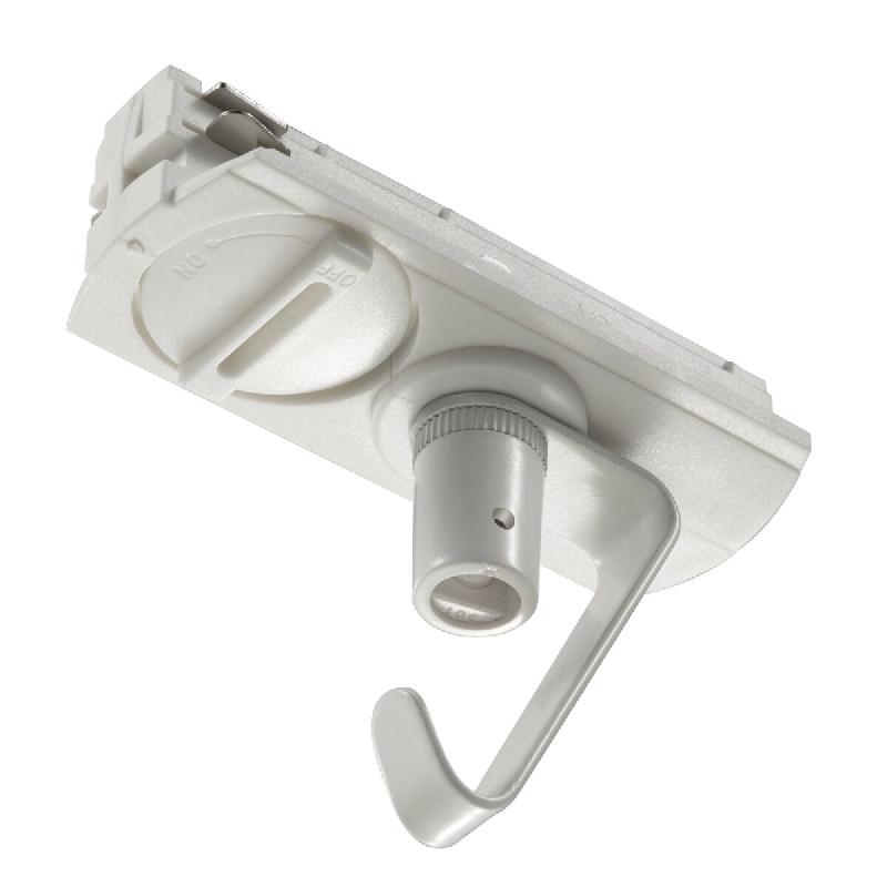 Nordlux Luminaire sur rail luminaire Link Pendant Adapter Matière plastique Blanc H. 5,5 IP20 -Intérieur - blanc 5701581273283_0