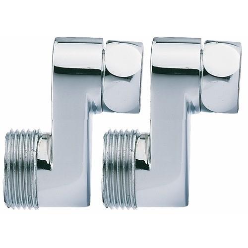 PAIRE DE RACCORDS EXCENTRÉS DE 40 MM - M15X21 - F20X27 RIQUIER