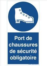 PANNEAU PORT DE CHAUSSURE DE SECURITE