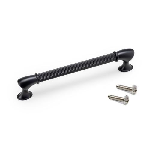 POIGNÉE DE MEUBLE SUEZ - PAR 20 - ENTRAXE 160 MM - NOIR - ALUMINIUM EMUCA