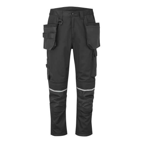 PORTWEST CD845 PANTALON STRETCH WX2 HOLSTER NOIR SHORT - TAILLE 41 - COURT