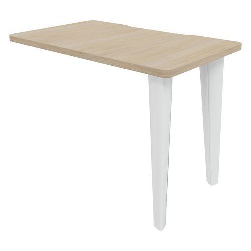 RETOUR EVIDENCE 100 X 60 CM CHÊNE NATUREL PIED BLANC - VINCO