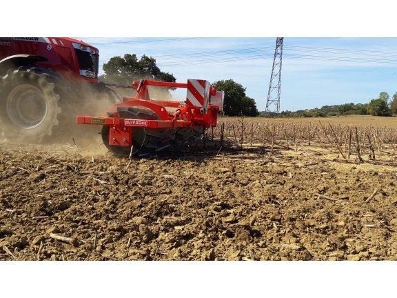 Rouleau frontal RD 400 - Quivogne - destructeur de couverts végétaux avec lames Hardox 65mm_0