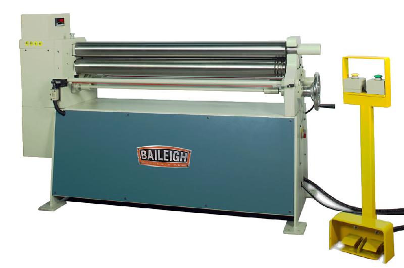 Rouleuse de tôle motorisée BAILEIGH Industrial PR-413 - capacité 1219 mm x 2,3 mm, châssis en fonte rigide, rouleaux trempés_0