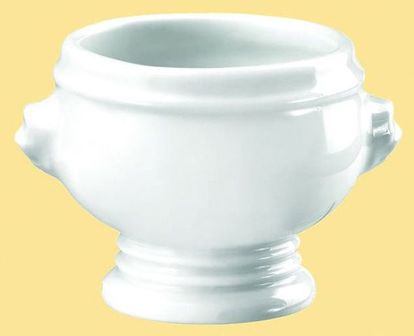 SOUPIÈRE TÊTE DE LION 315CL BLANCHE EN PORCELAINE - COLLECTION GÉNÉRALE - PILLIVUYT