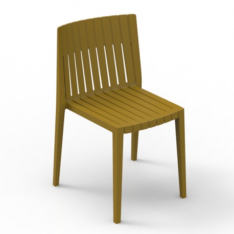 Spritz Chaise - Siège de restaurant extérieur empilable - Polypropylène - Vondom - Usage intensif - 6 couleurs disponibles_0