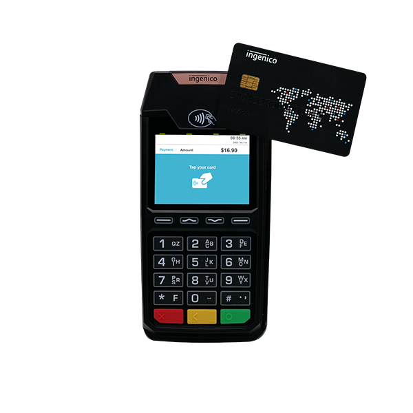 Terminal de paiement fixe Pin pad Sans contact, dédié aux revendeurs et commerces professionnels - Desk 1700 Ingenico_0