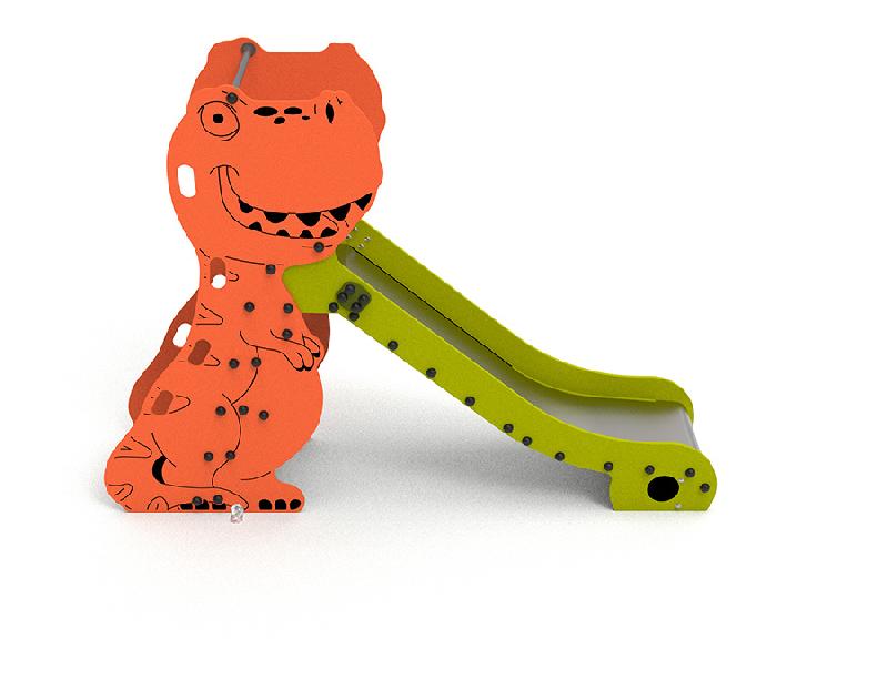 Toboggan Dino Hauteur 1.50 m Polyéthylène_0