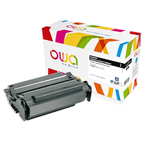 TONER REMANUFACTURÉ OWA - HAUTE CAPACITÉ - NOIR - POUR LEXMARK 12A8325, 12A8425, 12A8644, IBM 75P6051