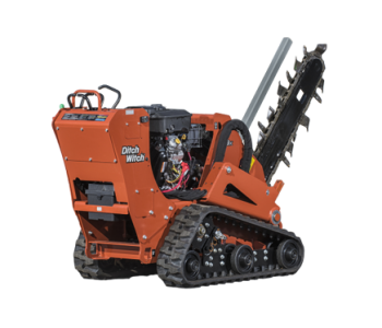 Trancheuse de sol Ditch Witch C16X - Tractée à conducteur piéton avec chenilles CX_0