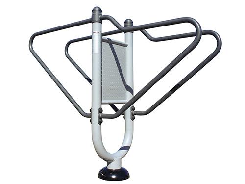 Urban Gym Barres Parallèles - Acier peint à la poudre - Dimensions : 2,01 x 0,61 x 1,49 m_0