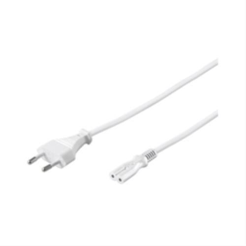 Microconnect PE030750W - Cordon d'alimentation électrique blanc 5m_0
