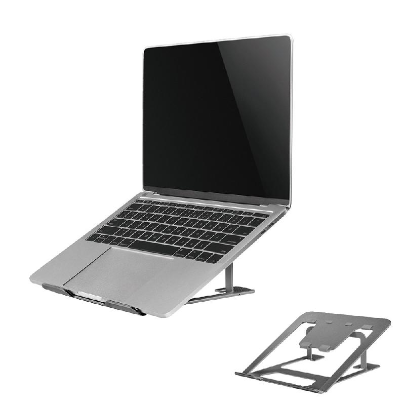 NewStar NSLS085GREY - Support universel pour ordinateurs portables 10'' à 17'' - Gris - Réglable avec 6 positions de hauteur_0