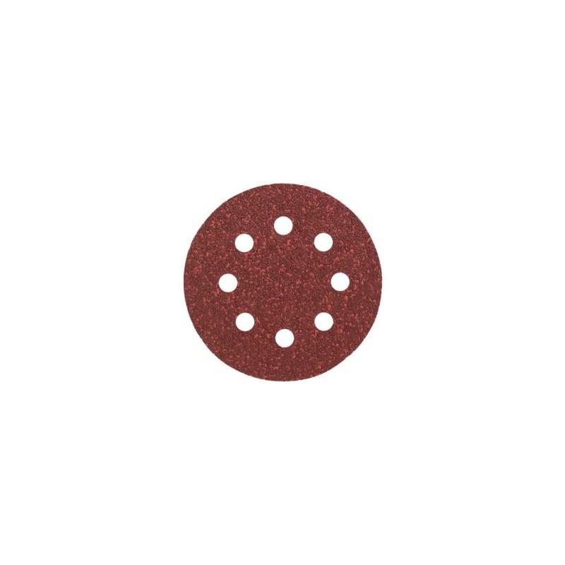 Assortiment de 5 disques abrasifs Ø 115 mm - 8 trous - grain 120 - Bosch Pro | 2 609 256 A18_0