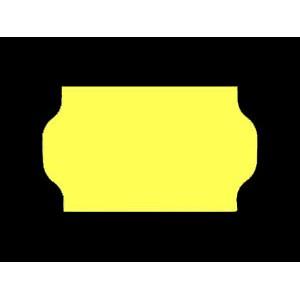 Boîte de 30 rouleaux - 1000 étiquettes 32x19 mm fluo jaune permanent - Compatibles pince OPEN et METO_0