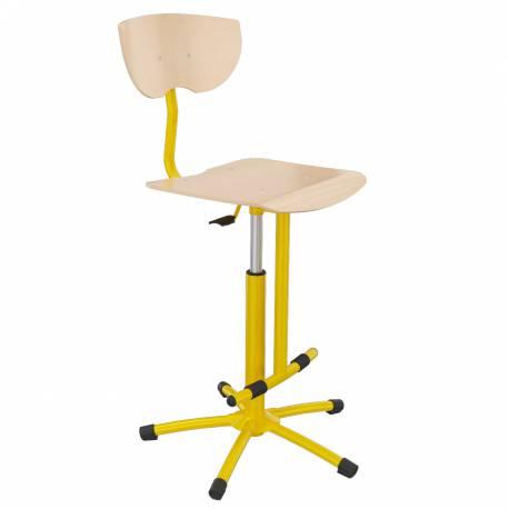 Chaise scolaire pour travaux pratiques_0