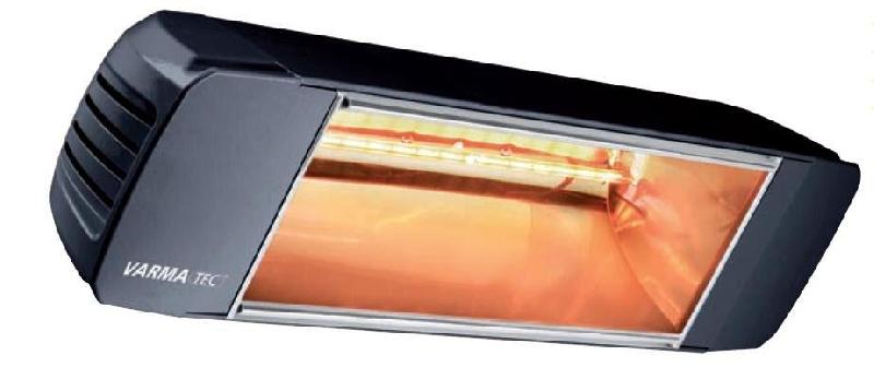 Chauffage radiant infrarouge électrique noir VARMA 304 V304/20X5 - IP X5 - STAR PROGETTI - 108925_0