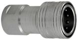 Coupleur hydraulique - Tecalemit flexibles - à clapet interchangeable, acier avec taraudage BSP et options NPT/SAE/Métriques_0