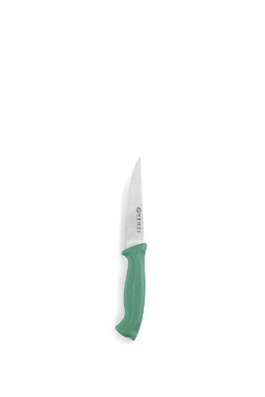 Couteau professionnel à légumes dentelé vert - 842119_0