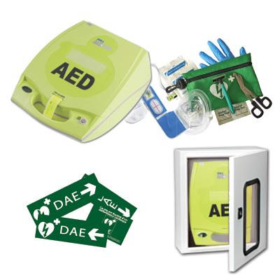Pack défibrillateur entreprise - Zoll AED Plus - Assistance massage cardiaque en temps réel_0