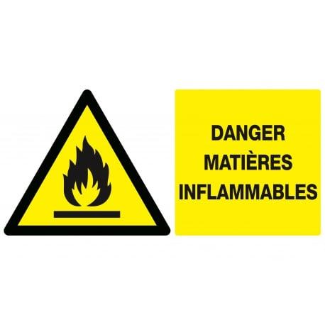 Danger, matieres inflammables 330x200mm TALIAPLAST | 621303_0
