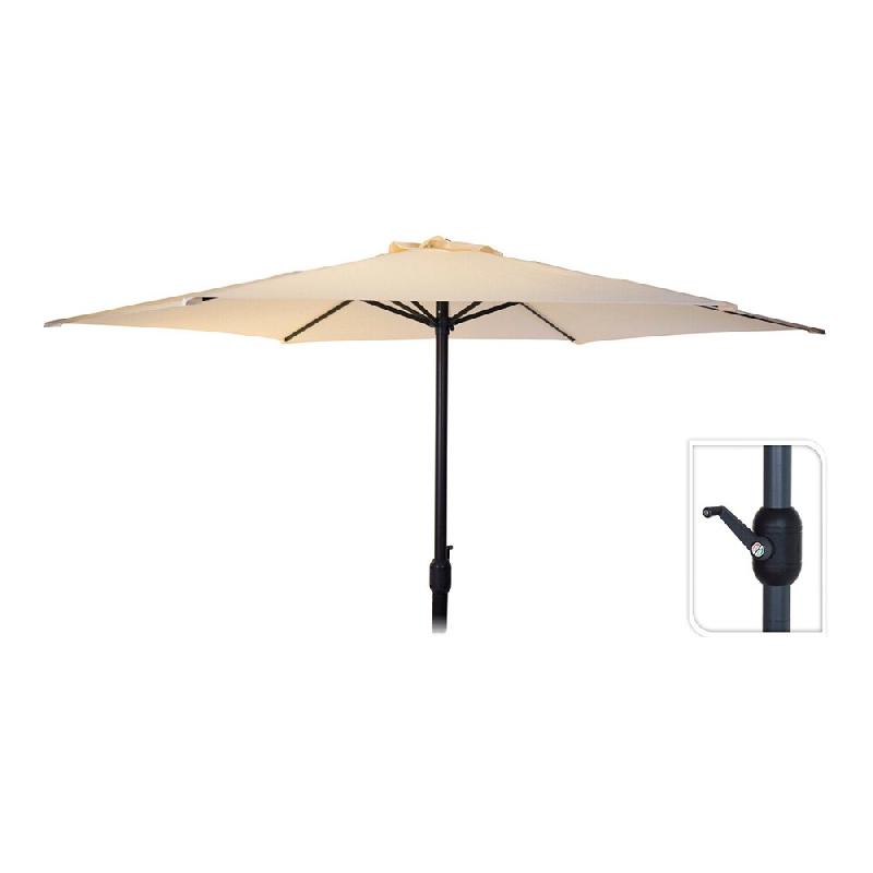 EDM Parasol 300Cm Couleur Crème - multicolore multi-matériau 8719987798757_0
