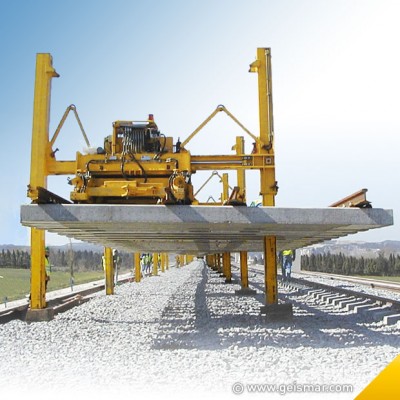Engins pour infrastructure ferroviaire - PEM 807 - Système modulaire de pose et renouvellement de voies_0