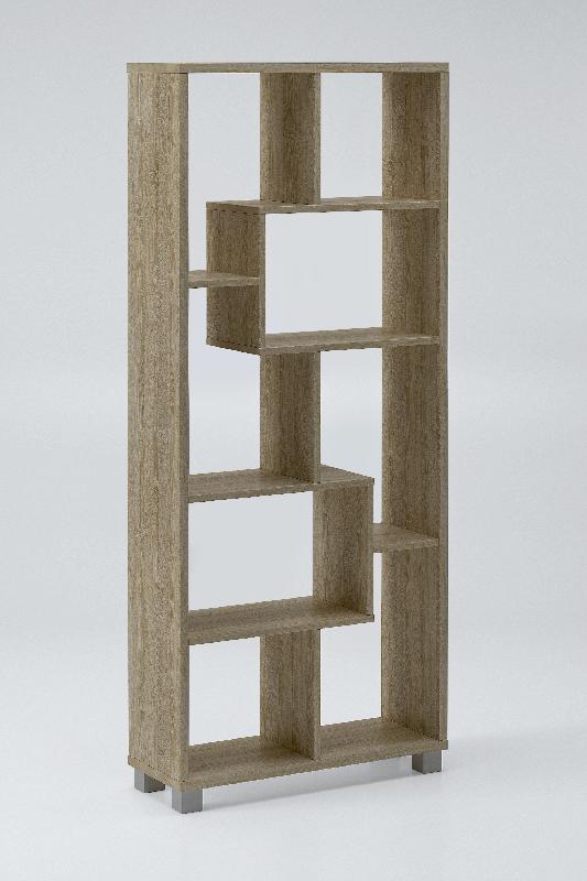 ÉTAGÈRE BIBLIOTHÈQUE,HORIZONTAL/VERTICAL.CHÊNE