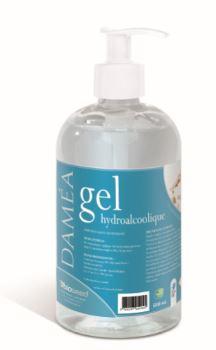 Gel hydroalcoolique Damea 500ml - Pompe - Actif sur coronavirus en 15 sec - Réf. E134_0