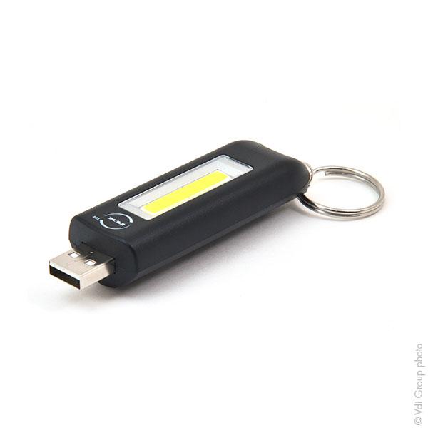 Lampe porte-clé NX - 220 lumens - rechargeable via port USB - 3 modes d'éclairage_0